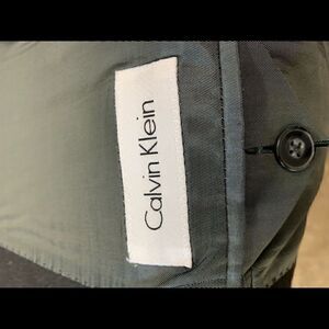 Calvin Klein blazer charcoal grey size 44l